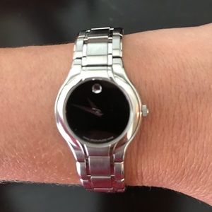 Movado women’s stainless steel watch